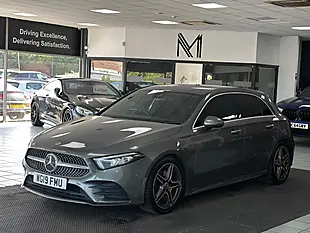Used 2019 Mercedes-Benz a Class AMG Line Premium Grey - Interior and Exterior details 7