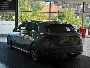 Used 2019 Mercedes-Benz a Class AMG Line Premium Grey - Interior and Exterior details 9