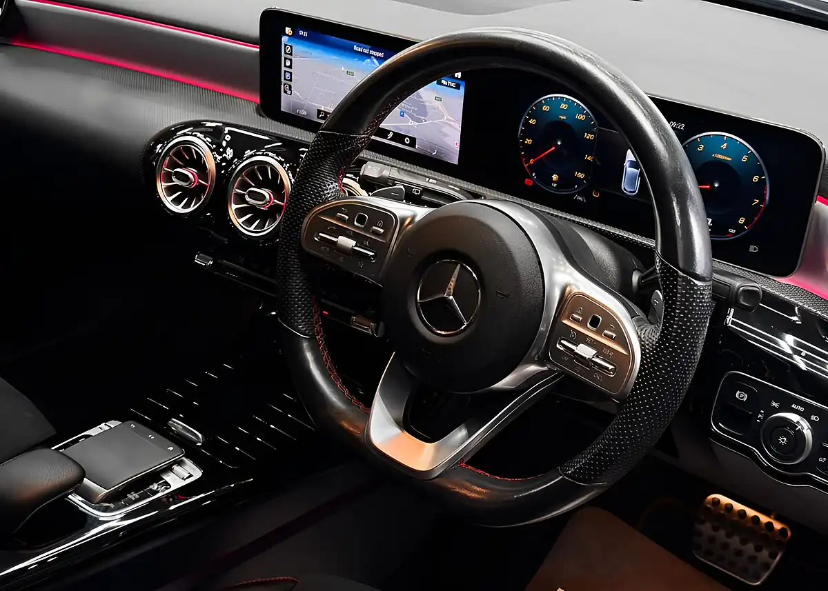Used 2019 Mercedes-Benz a Class AMG Line (premium) Grey - Interior and Exterior details 13