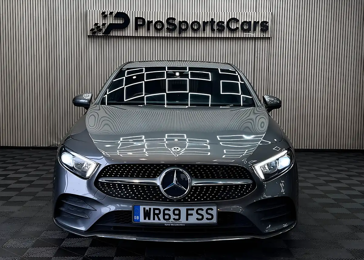Used 2019 Mercedes-Benz a Class AMG Line (premium) Grey - Interior and Exterior details 3