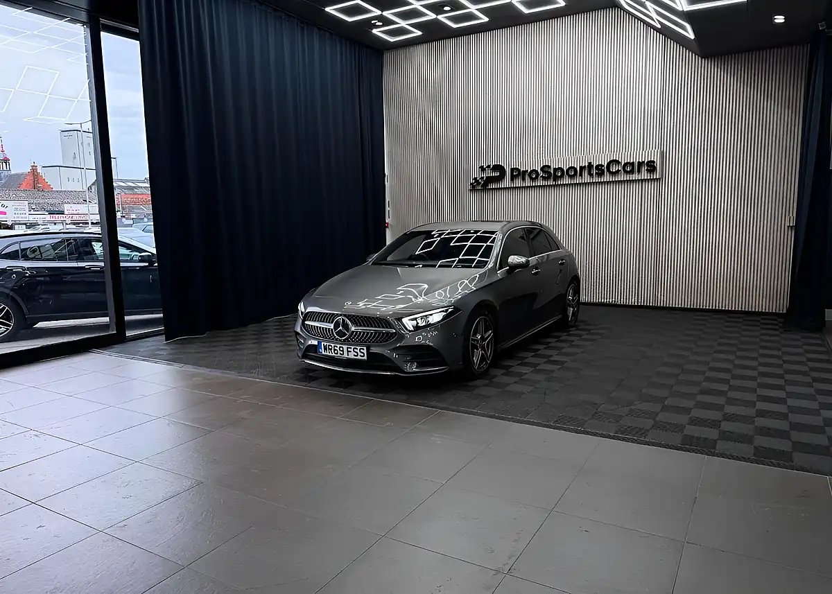 Used 2019 Mercedes-Benz a Class AMG Line (premium) Grey - Interior and Exterior details 5