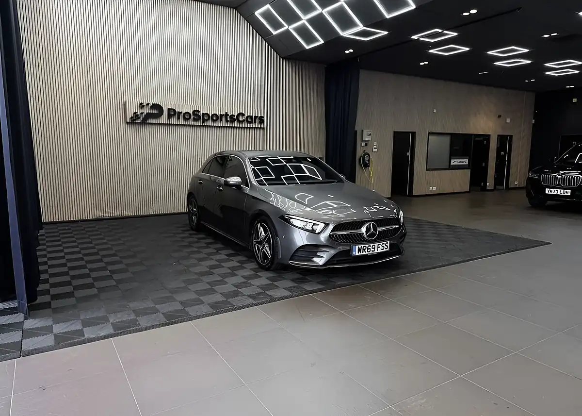 Used 2019 Mercedes-Benz a Class AMG Line (premium) Grey - Interior and Exterior details 6