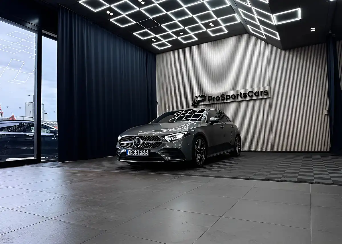 Used 2019 Mercedes-Benz a Class AMG Line (premium) Grey - Interior and Exterior details 9