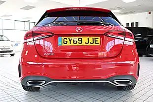 Used 2019 Mercedes-Benz a-Class AMG Line (premium) Patagonia Red - Interior and Exterior details 16
