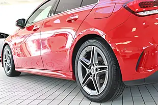 Used 2019 Mercedes-Benz a-Class AMG Line (premium) Patagonia Red - Interior and Exterior details 18