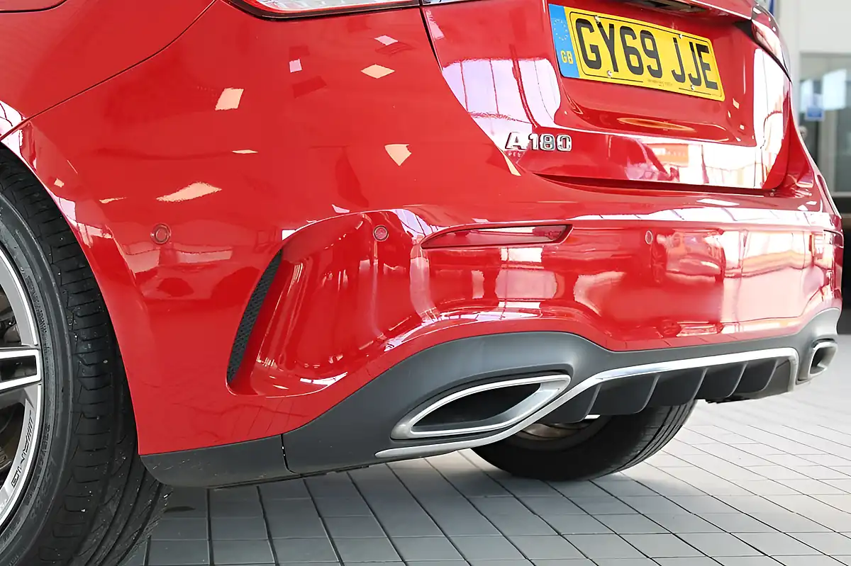 Used 2019 Mercedes-Benz a-Class AMG Line (premium) Patagonia Red - Interior and Exterior details 19
