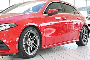 Used 2019 Mercedes-Benz a-Class AMG Line (premium) Patagonia Red - Interior and Exterior details 7