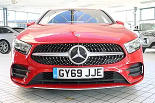 Used 2019 Mercedes-Benz a-Class AMG Line (premium) Patagonia Red - Interior and Exterior details 8