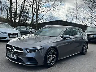 Used 2019 Mercedes-Benz a-Class AMG Line (premium Plus) Grey - Interior and Exterior details 2
