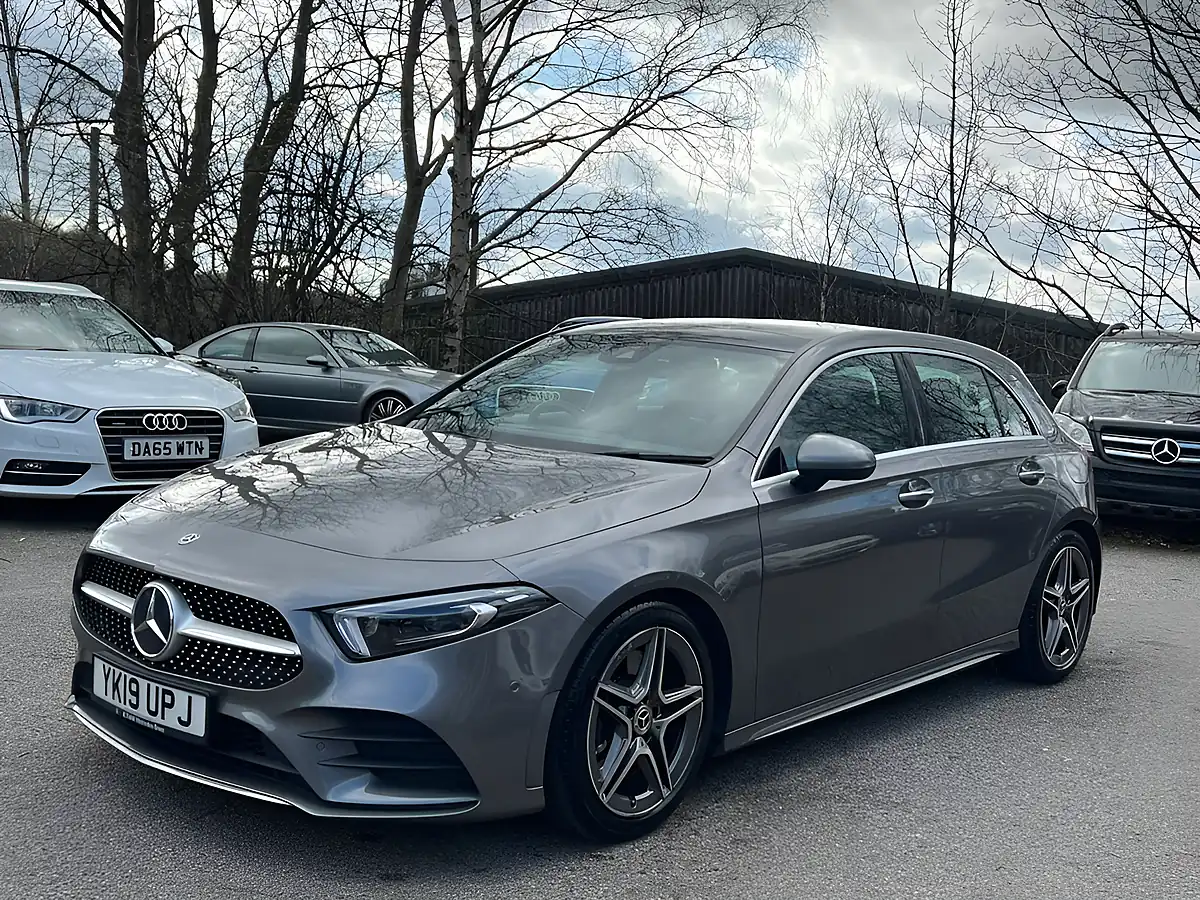 Used 2019 Mercedes-Benz a-Class AMG Line (premium Plus) Grey - Interior and Exterior details 2