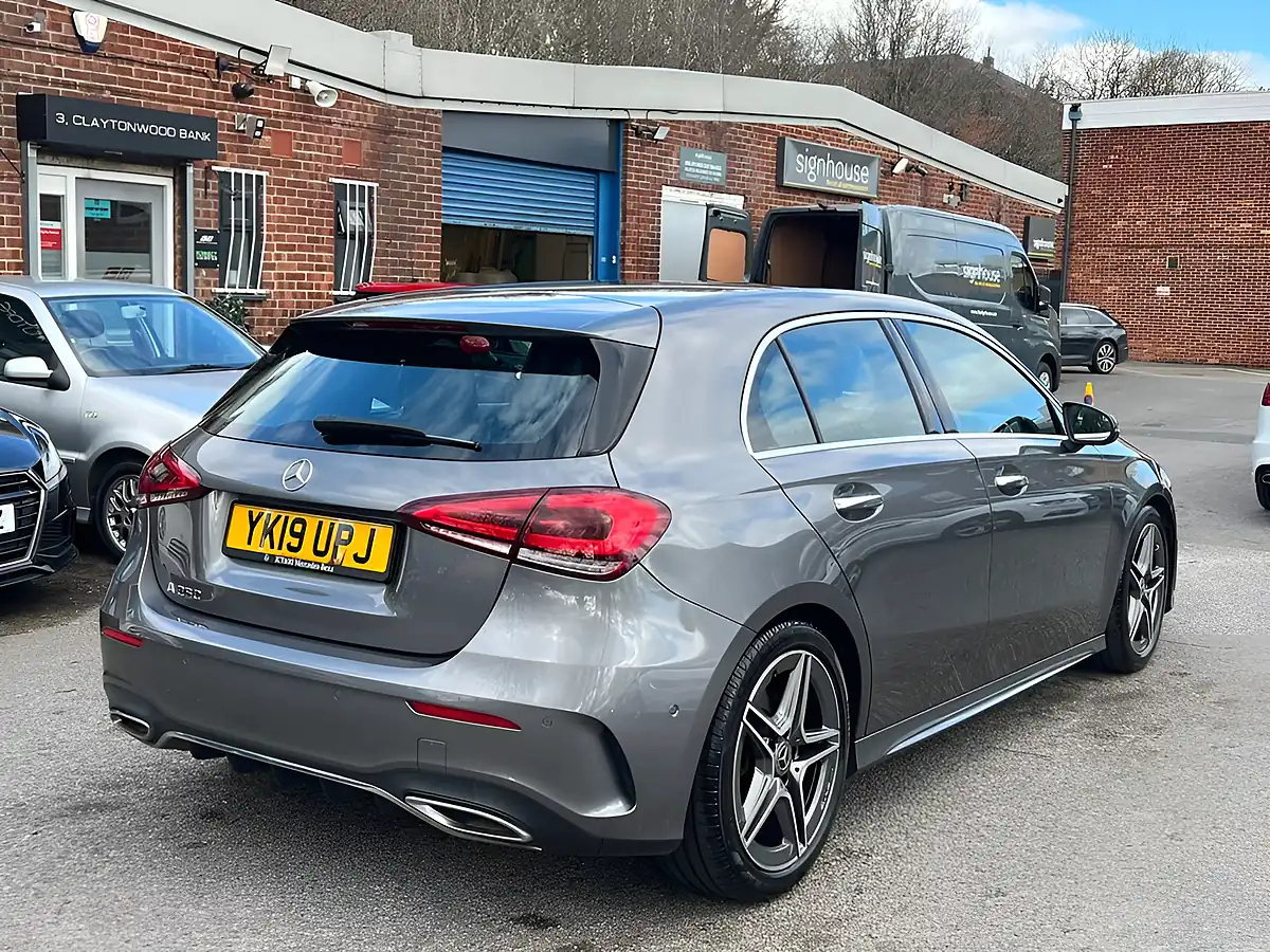 Used 2019 Mercedes-Benz a-Class AMG Line (premium Plus) Grey - Interior and Exterior details 3
