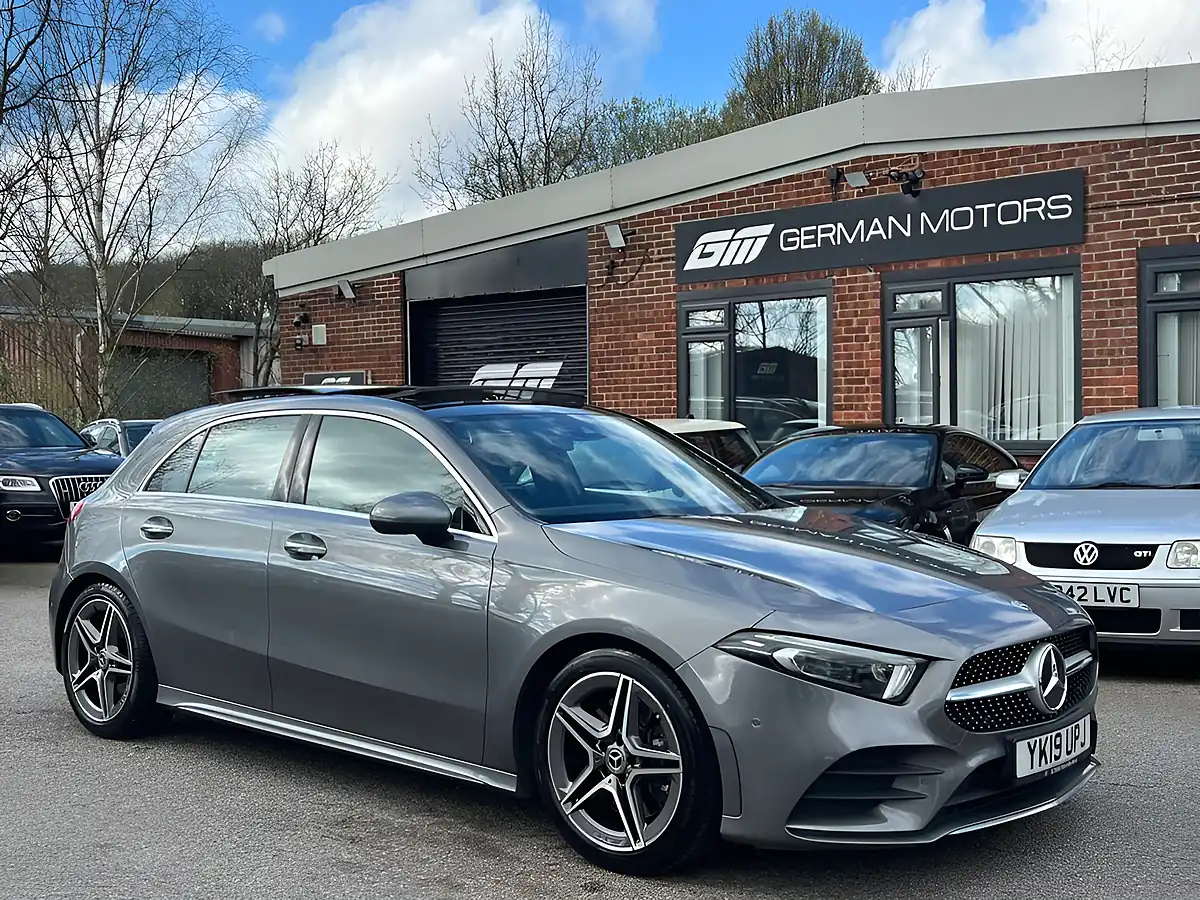 Used 2019 Mercedes-Benz a-Class AMG Line (premium Plus) Grey - Interior and Exterior details 4