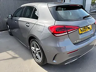 Used 2019 Mercedes-Benz a Class AMG Line Premium Plus Grey - Interior and Exterior details 8