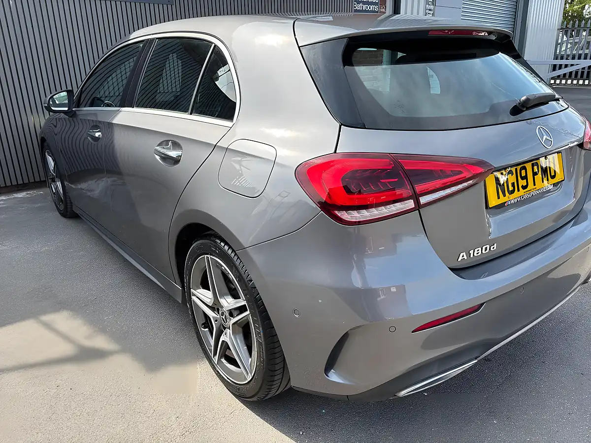Used 2019 Mercedes-Benz a Class AMG Line Premium Plus Grey - Interior and Exterior details 8