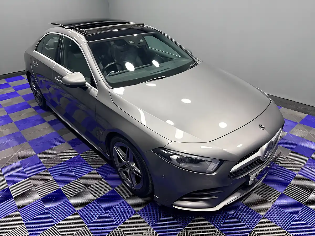 Used 2019 Mercedes-Benz a-Class AMG Line (premium Plus) Mountain Grey - Interior and Exterior details 12