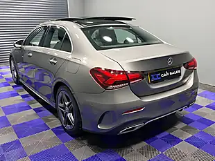 Used 2019 Mercedes-Benz a-Class AMG Line (premium Plus) Mountain Grey - Interior and Exterior details 14