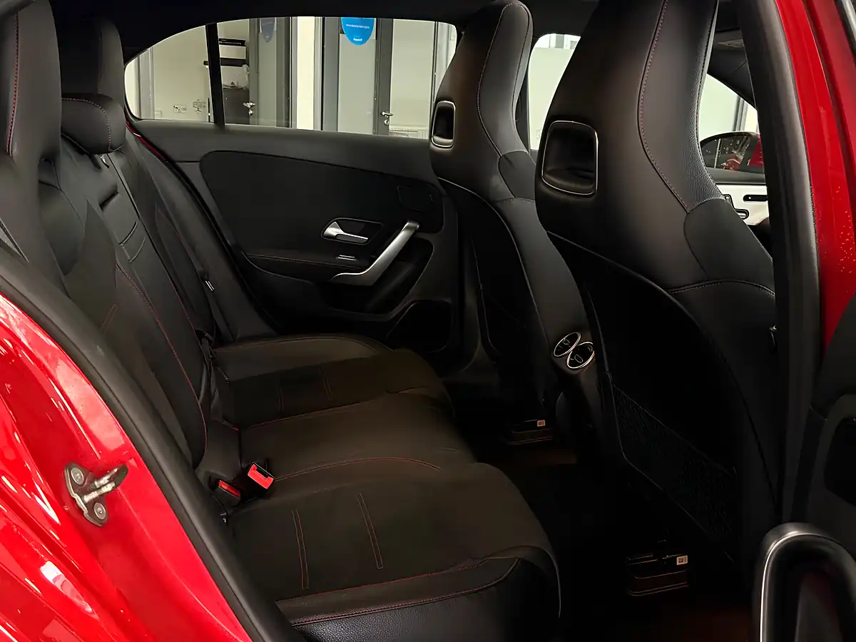 Used 2019 Mercedes-Benz a Class AMG Line Premium Plus Red - Interior and Exterior details 12