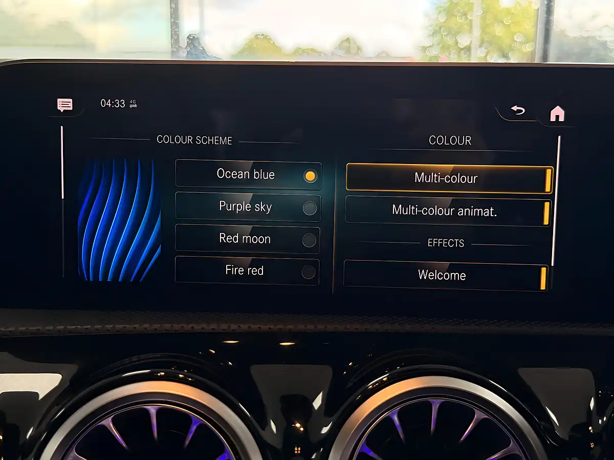 Used 2019 Mercedes-Benz a Class AMG Line Premium Plus Red - Interior and Exterior details 17