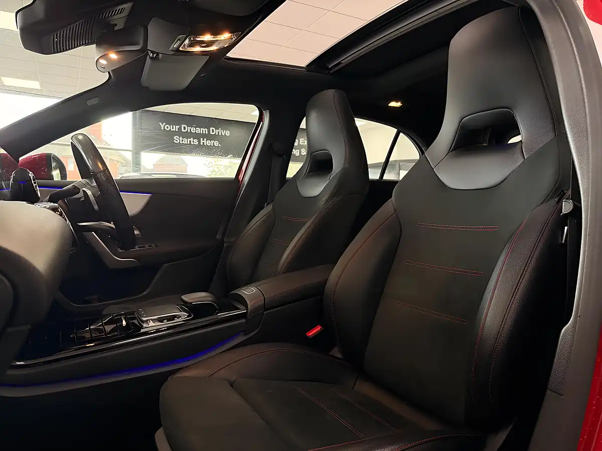 Used 2019 Mercedes-Benz a Class AMG Line Premium Plus Red - Interior and Exterior details 19