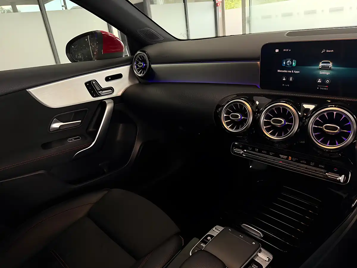 Used 2019 Mercedes-Benz a Class AMG Line Premium Plus Red - Interior and Exterior details 20