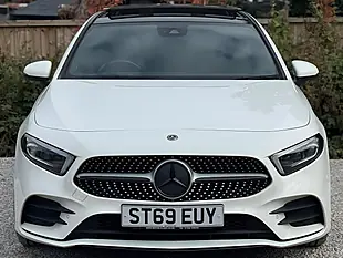Used 2019 Mercedes-Benz a Class AMG Line (premium Plus) White - Interior and Exterior details 5