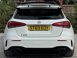 Used 2019 Mercedes-Benz a Class AMG Line (premium Plus) White - Interior and Exterior details 9