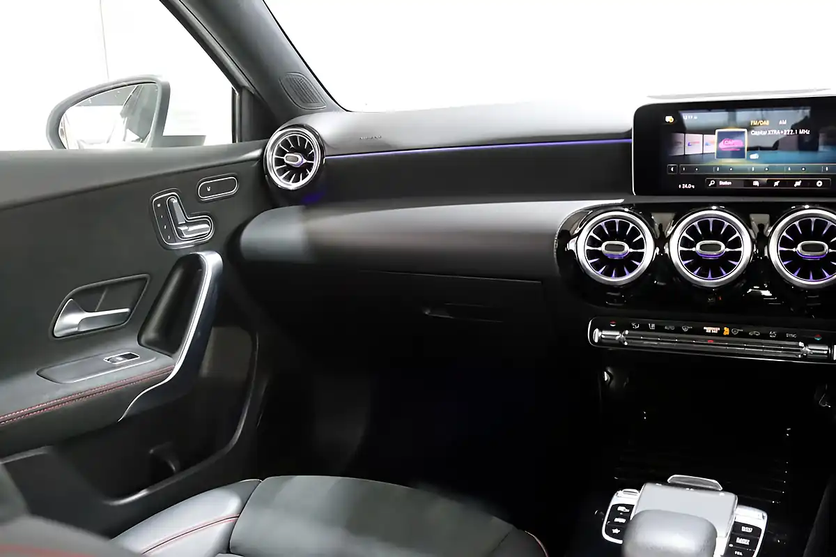 Used 2019 Mercedes-Benz a Class AMG Line (premium Plus) White - Interior and Exterior details 11