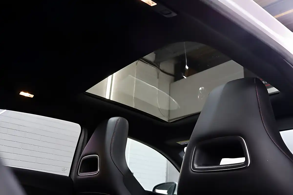 Used 2019 Mercedes-Benz a Class AMG Line (premium Plus) White - Interior and Exterior details 12