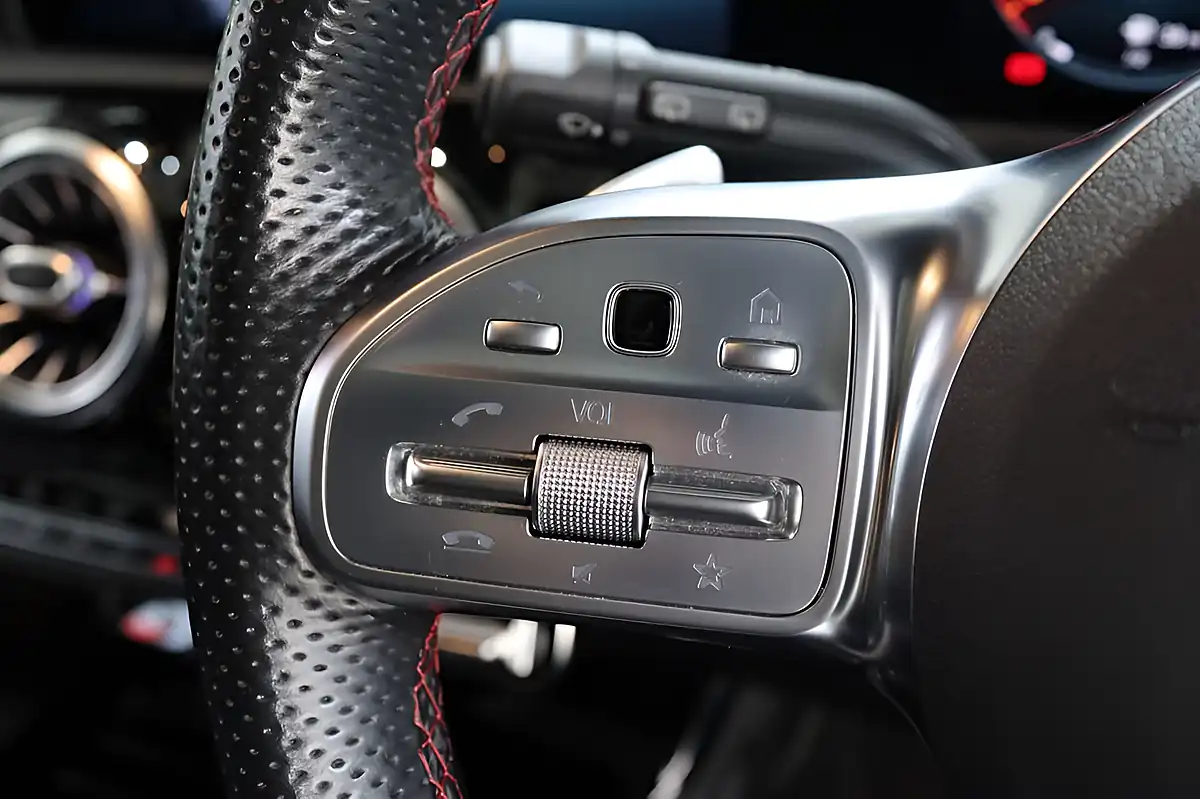 Used 2019 Mercedes-Benz a Class AMG Line (premium Plus) White - Interior and Exterior details 14