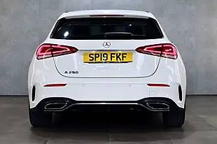 Used 2019 Mercedes-Benz a Class AMG Line (premium Plus) White - Interior and Exterior details 17