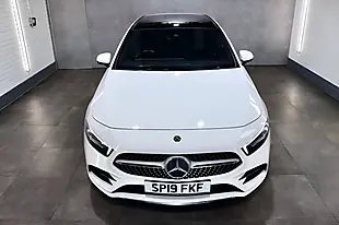 Used 2019 Mercedes-Benz a Class AMG Line (premium Plus) White - Interior and Exterior details 18