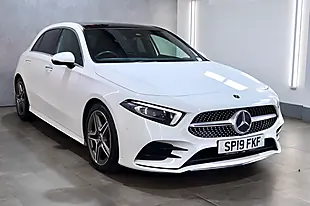 Used 2019 Mercedes-Benz a Class AMG Line (premium Plus) White - Interior and Exterior details 19