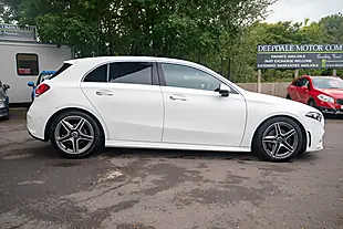 Used 2019 Mercedes-Benz a Class AMG Line (premium) Polar White - Interior and Exterior details 10