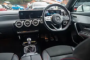 Used 2019 Mercedes-Benz a Class AMG Line (premium) Polar White - Interior and Exterior details 18