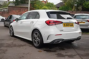 Used 2019 Mercedes-Benz a Class AMG Line (premium) Polar White - Interior and Exterior details 7