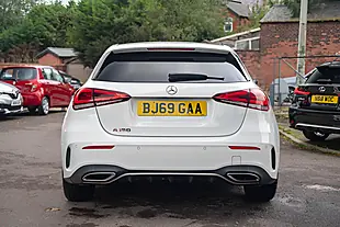Used 2019 Mercedes-Benz a Class AMG Line (premium) Polar White - Interior and Exterior details 8