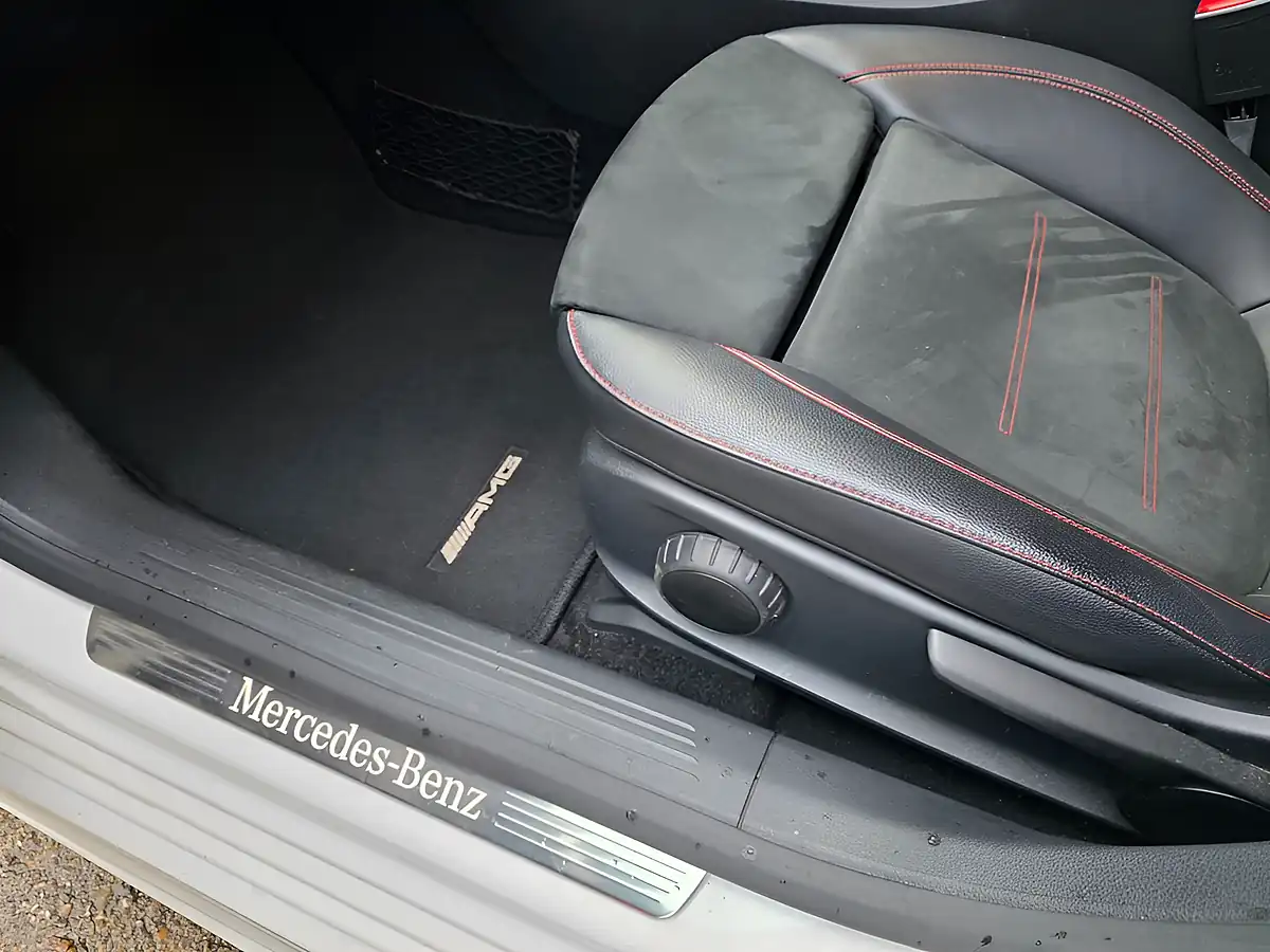 Used 2019 Mercedes-Benz a Class AMG Line (premium) Polar White - Interior and Exterior details 11