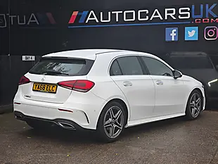 Used 2019 Mercedes-Benz a Class AMG Line (premium) Polar White - Interior and Exterior details 3