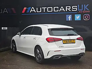 Used 2019 Mercedes-Benz a Class AMG Line (premium) Polar White - Interior and Exterior details 6