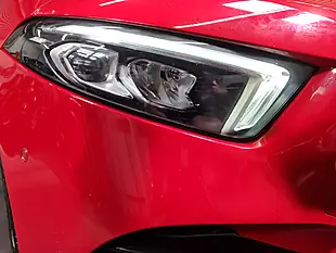 Used 2019 Mercedes-Benz a Class AMG Line Premium Red - Interior and Exterior details 13