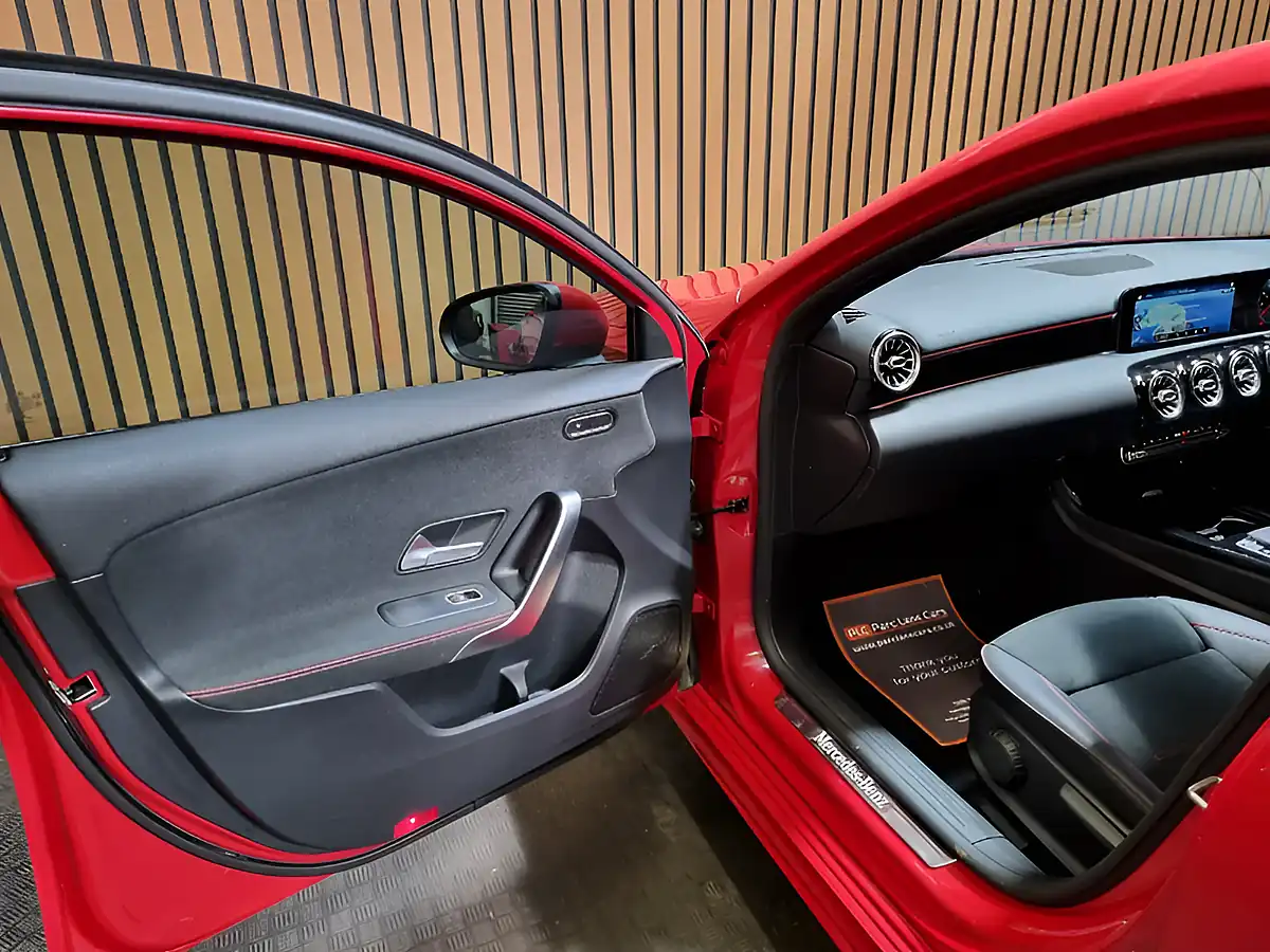 Used 2019 Mercedes-Benz a Class AMG Line Premium Red - Interior and Exterior details 19