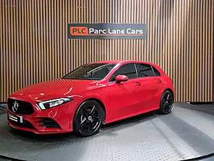 Used 2019 Mercedes-Benz a Class AMG Line Premium Red - Interior and Exterior details 3