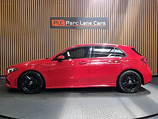 Used 2019 Mercedes-Benz a Class AMG Line Premium Red - Interior and Exterior details 4