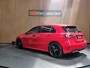 Used 2019 Mercedes-Benz a Class AMG Line Premium Red - Interior and Exterior details 5