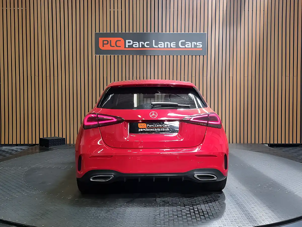 Used 2019 Mercedes-Benz a Class AMG Line Premium Red - Interior and Exterior details 6