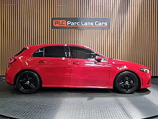 Used 2019 Mercedes-Benz a Class AMG Line Premium Red - Interior and Exterior details 8