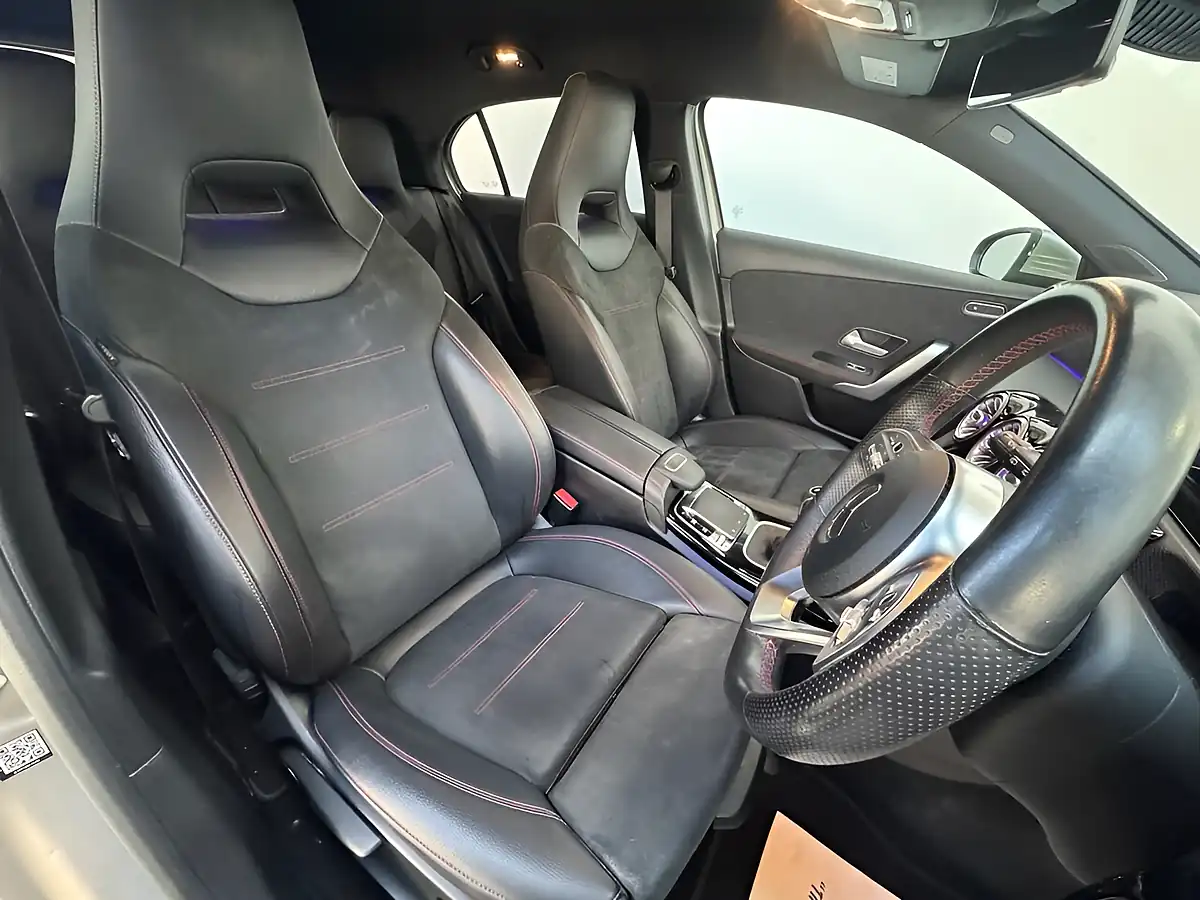 Used 2019 Mercedes-Benz a-Class AMG Line Premium Silver - Interior and Exterior details 11