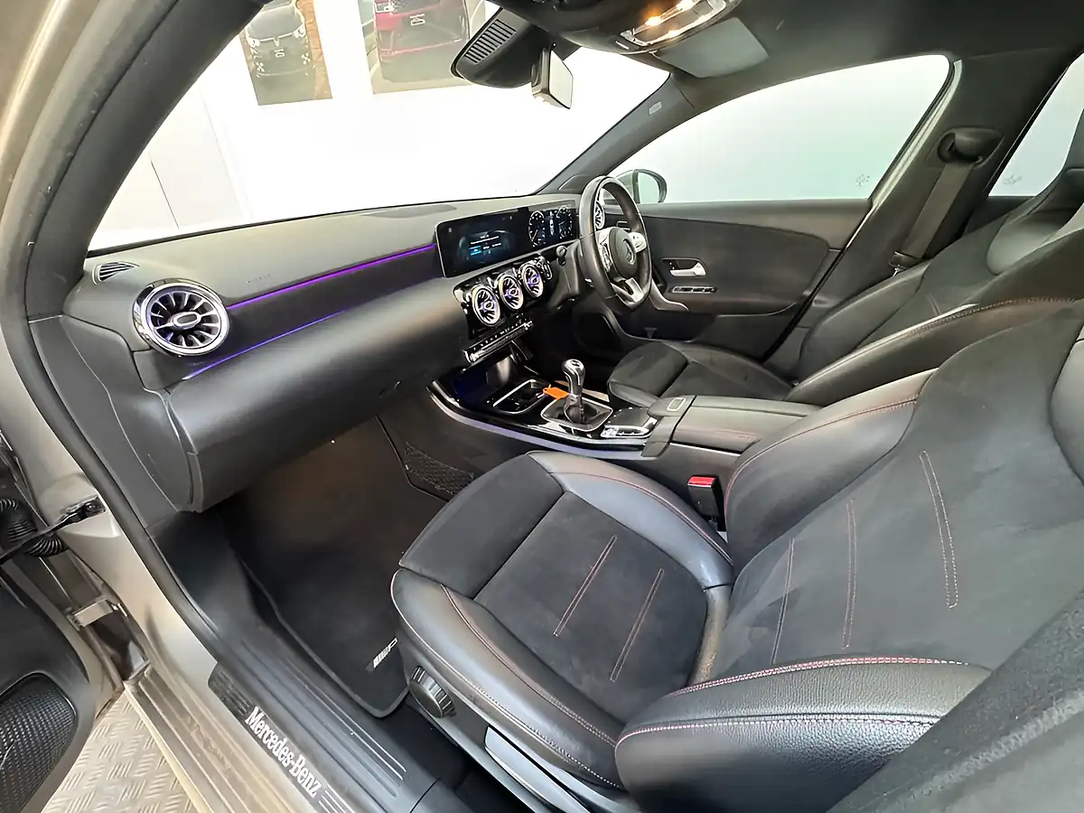 Used 2019 Mercedes-Benz a-Class AMG Line Premium Silver - Interior and Exterior details 14