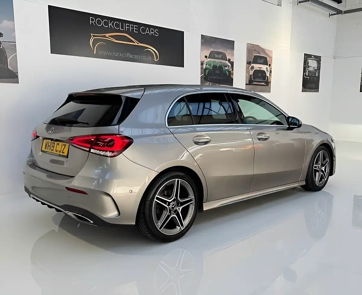 Used 2019 Mercedes-Benz a-Class AMG Line Premium Silver - Interior and Exterior details 19