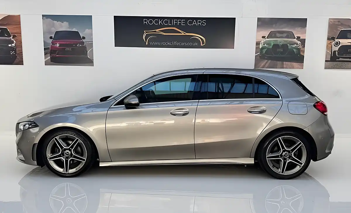 Used 2019 Mercedes-Benz a-Class AMG Line Premium Silver - Interior and Exterior details 3